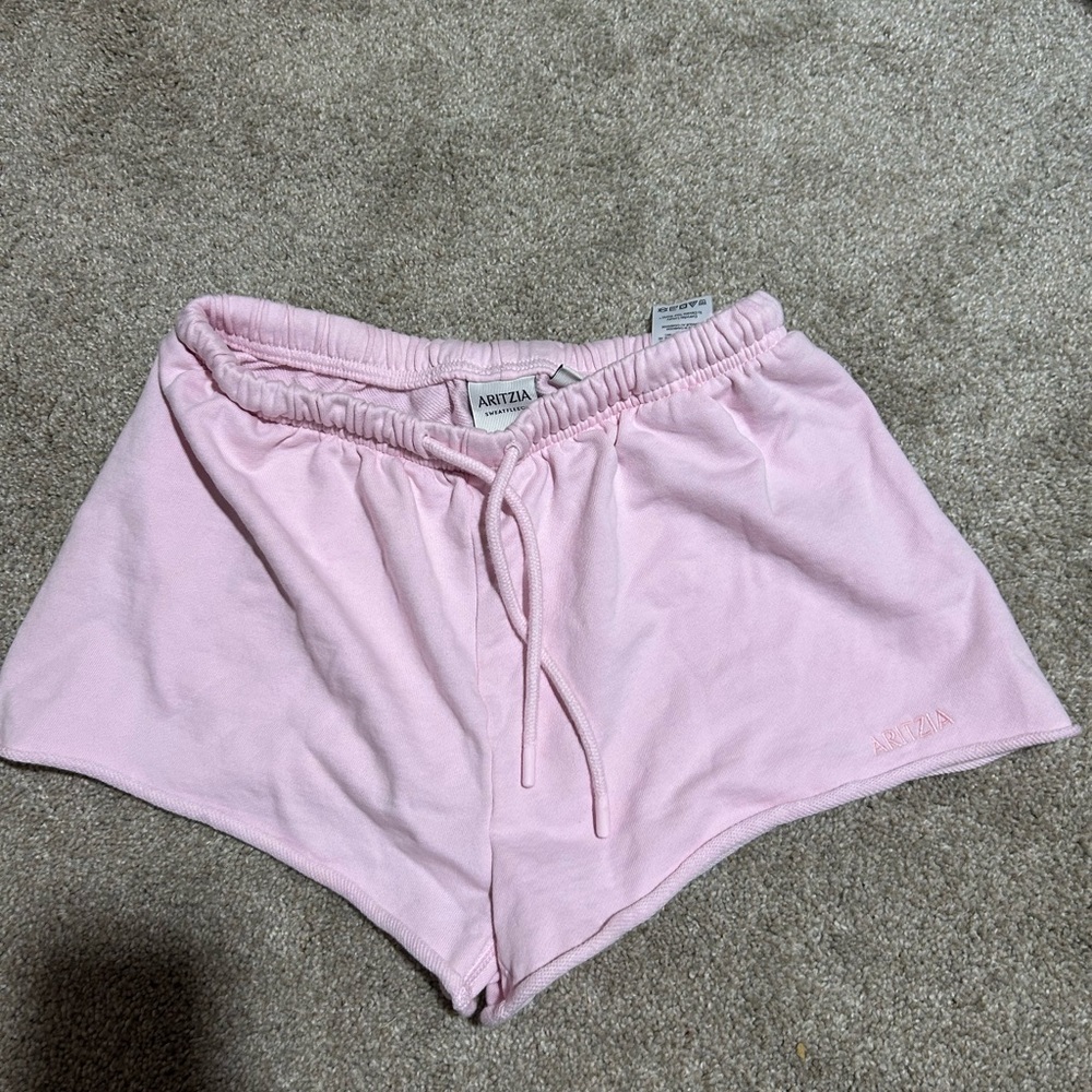 Aritzia Soft Pink Casual Shorts